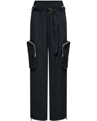 Dion Lee - Blouson Belted-waist Trousers - Lyst