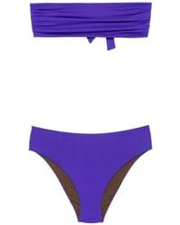 Fisico - Bikini À Fronces - Lyst