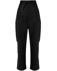 Sofie D'Hoore - High-waist Wool Cropped Trousers - Lyst