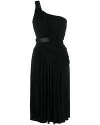 Alberta Ferretti - Flared Midi Dress - Lyst