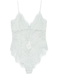Zimmermann - レース テディ ボディスーツ - Lyst