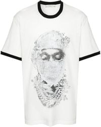 ih nom uh nit - T-shirt con stampa Mask Roses - Lyst