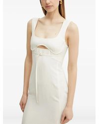 Patrizia Pepe - Cut-Out Mini Dress - Lyst