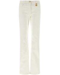 Elisabetta Franchi - Skinny Jeans With Jewel Padlock - Lyst