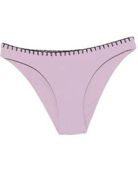 Nanushka - Merve Crochet-Stitch Bikini Bottoms - Lyst