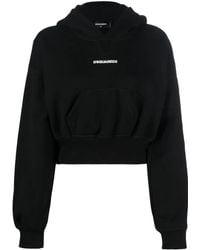 DSquared² - Hoodie Mit Logo-Print - Lyst