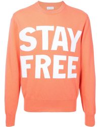 Honey Fucking Dijon - Stay Free Print Sweatshirt - Lyst