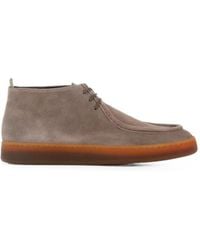 Officine Creative - Ambrie 004 Suede Lace-Up Desert Boots - Lyst