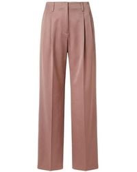 Golden Goose - Flavia Pleated Wide-Leg Trousers - Lyst