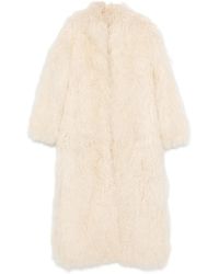 DUCIE - Faye Shearling Coat - Lyst