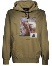 ISO.POETISM - Print Cotton Hoodie - Lyst