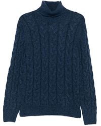 GIUUNO - ケーブルニット タートルネックセーター - Lyst
