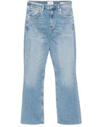 Citizens of Humanity - Isola Cropped Bootcut Jeans - Lyst