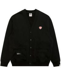 Aape By A Bathing Ape - Cárdigan Con Parche Del Logo - Lyst