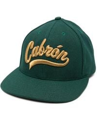 Willy Chavarria - Embroidered Flat-Peak Cap - Lyst