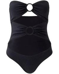 Melissa Odabash - Alicante Ring-Detail Swimsuit - Lyst