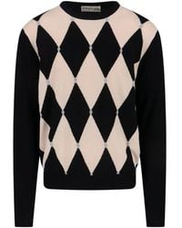 Ballantyne - Pull À Motif De Losanges - Lyst