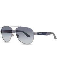 Ferragamo Eyewear - Matte-Finish Pilot-Frame Sunglasses - Lyst
