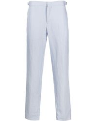 Orlebar Brown - Griffon Linen Straight-leg Trousers - Lyst