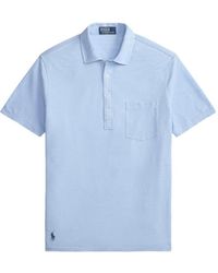 Polo Ralph Lauren - Piqué Chest-Pocket Linen Polo Shirt - Lyst
