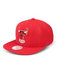 Mitchell & Ness - Chicago Bulls Hardwood Classics Team Ground 2.0 Cap - Lyst