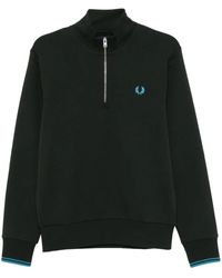 Fred Perry - ハーフジップ スウェットシャツ - Lyst