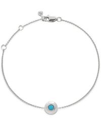 Monica Vinader - December Birthstone Bracelet - Lyst