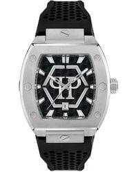 Philipp Plein - The Hexagon Phantom Tonneau-Case 44Mm Watch - Lyst