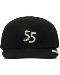 Visvim - '55' Embroidered Flat-Brim Baseball Cap - Lyst