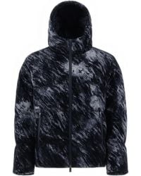 Herno - Kapuzenjacke Mit Muster - Lyst