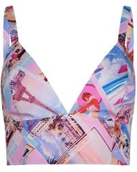 L'Agence - Kaori Bralet Mit V-Ausschnitt - Lyst