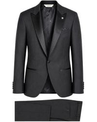 Manuel Ritz - Satin-Lapel Single-Breasted Suit - Lyst