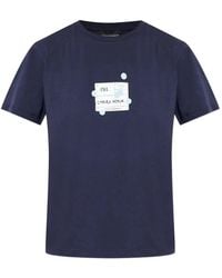 Emporio Armani - Printed T-Shirt - Lyst