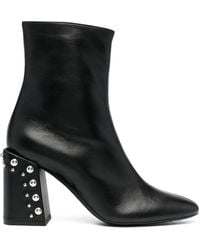 Furla - Studded-Heel 75Mm Ankle Boots - Lyst