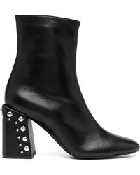 Furla - Studded-Heel 75Mm Ankle Boots - Lyst