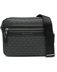 Michael Kors - Bolso De Hombro Con Motivo Del Monograma - Lyst