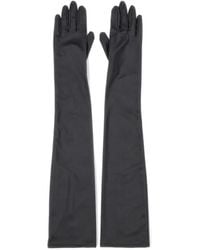 7 For All Mankind - Faux-Leather Long Gloves - Lyst