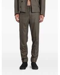 Entire studios - Straight Broek Met Zakken - Lyst
