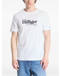 Tommy Hilfiger - Logo-Print T-Shirt - Lyst
