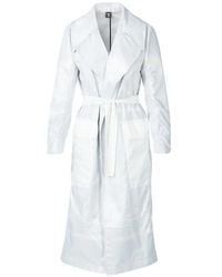 Tessitura Body Couture - Palms Belted Trench Coat - Lyst