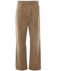 AMISH - Vaqueros James De Pana Con Efecto Envejecido - Lyst