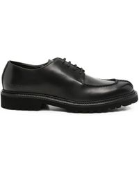 Common Projects - Apron-Toe Chunky-Sole Derby Shoes - Lyst