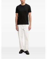 Trussardi - Logo-Print Short-Sleeve T-Shirt - Lyst