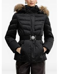 Guess - Jacke mit elastischem Gürtel - Lyst