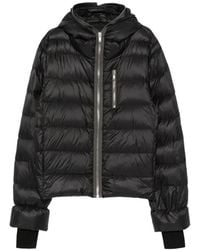 Rick Owens - Gimp Hooded Down Jacket - Lyst
