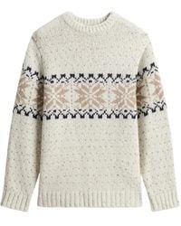 Woolrich - Pullover Aus Fair-Isle-Jacquard - Lyst
