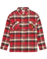 Fortela - Mescal Plaid Patch-Pocket Shirt - Lyst