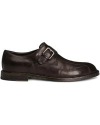 Dolce & Gabbana - Buckle-Strap Monk Shoes - Lyst