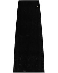 Akep - Maxi-Rok Met Logoplakkaat - Lyst
