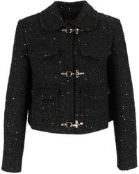 Fay - 3 Ganci Sequin-Embellished Jacket - Lyst